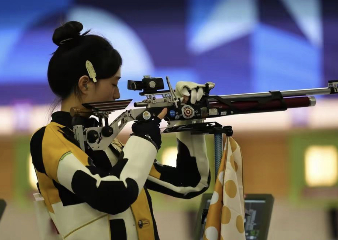 中国射击运动员斩获第三枚金牌 中国射击运动员斩获第三枚金牌