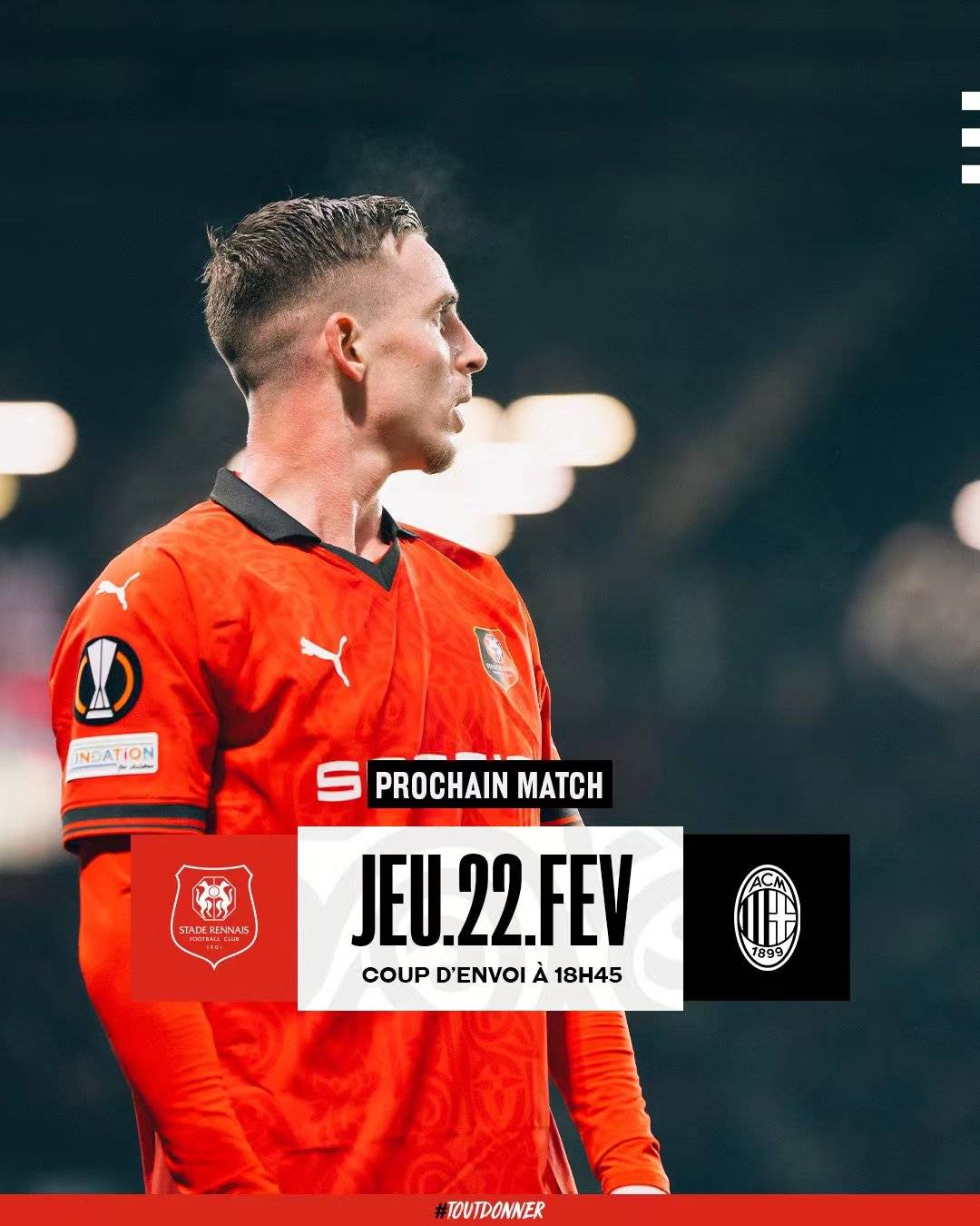 关于米兰主场战胜雷恩，小组出线晋级压力减轻的信息