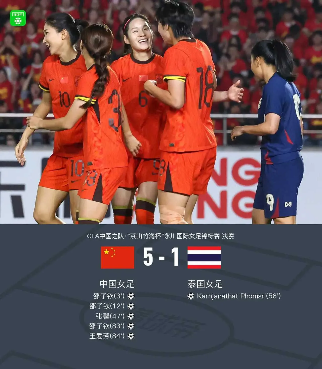 女足盛况再现，连续4场比赛吸睛